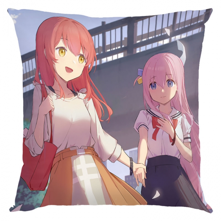 Lonely Rock Anime square full-color pillow cushion 45X45CM NO FILLING  G5-31