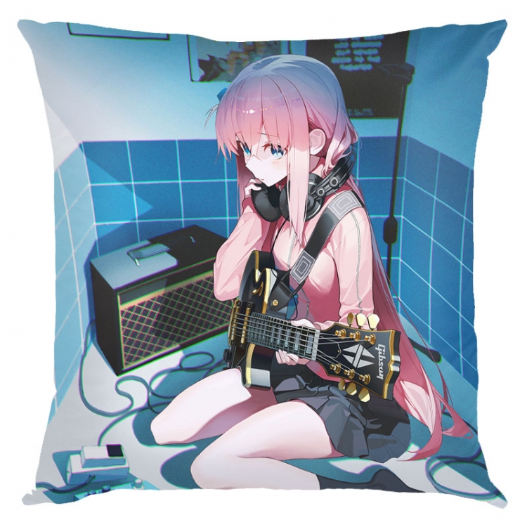 Lonely Rock Anime square full-color pillow cushion 45X45CM NO FILLING G5-65