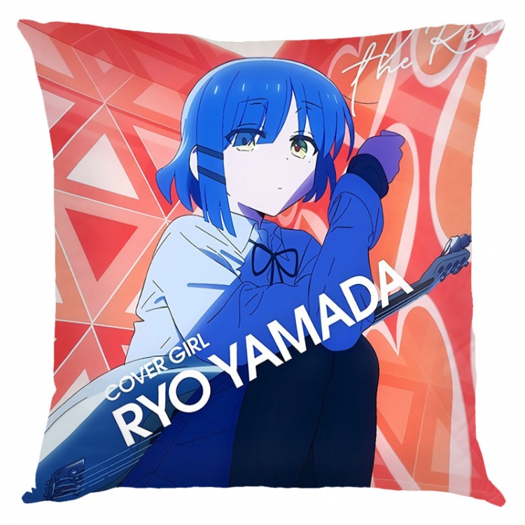 Lonely Rock Anime square full-color pillow cushion 45X45CM NO FILLING  G5-39