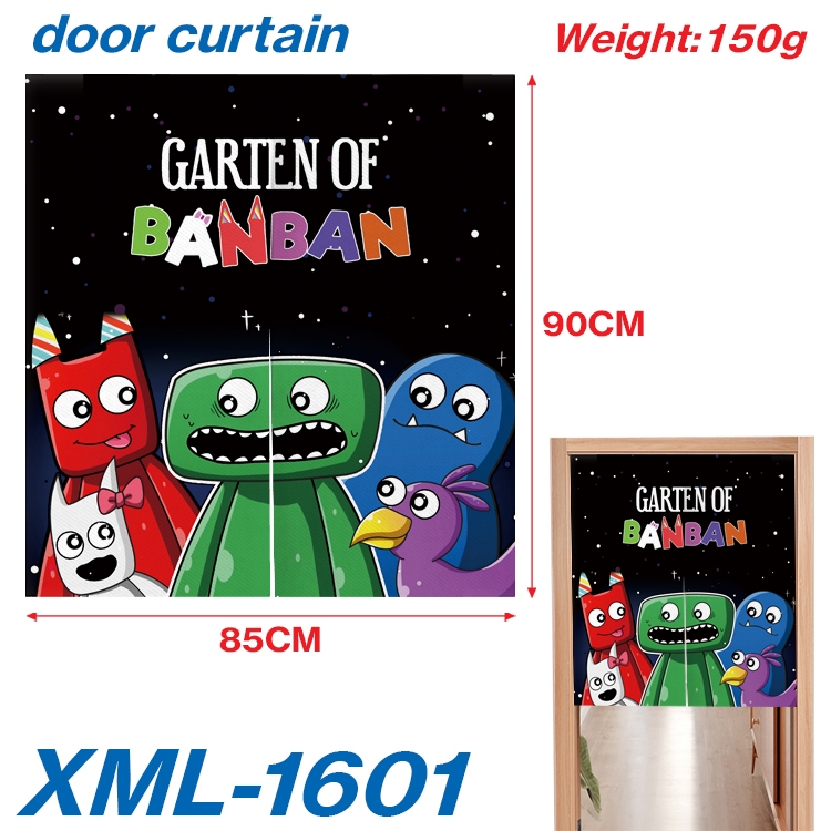 Garten of Banban Animation full-color curtain 85x90cm XML-1601