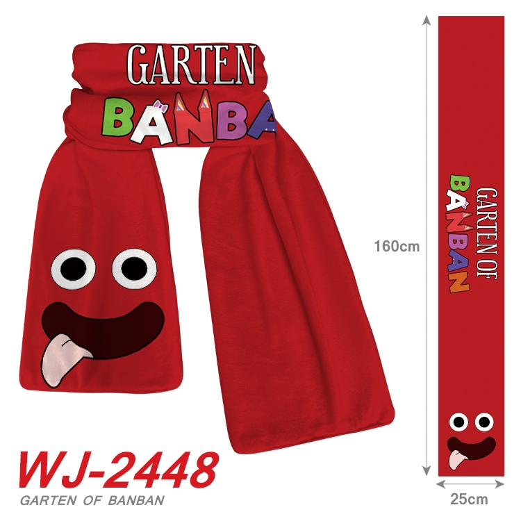 Garten of Banban Anime Plush Impression Scarf Neck 25x160cm WJ-2448