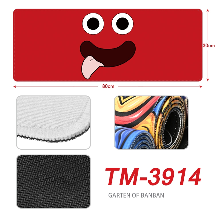 Garten of Banban Anime peripheral new lock edge mouse pad 80X30cm  TM-3914