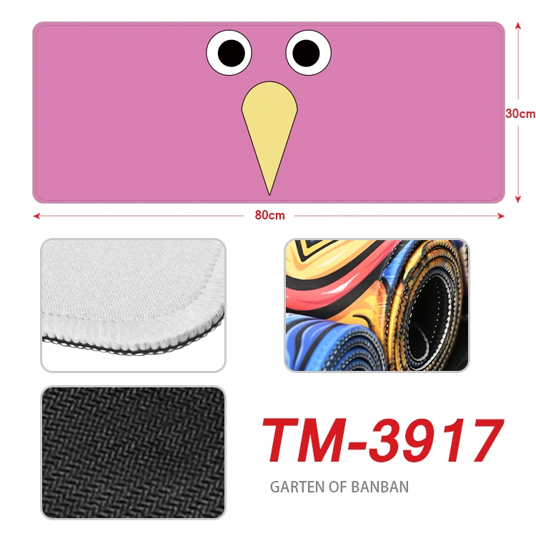 Garten of Banban Anime peripheral new lock edge mouse pad 80X30cm TM-3917