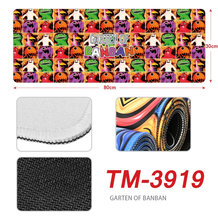 Garten of Banban Anime peripheral new lock edge mouse pad 80X30cm TM-3919