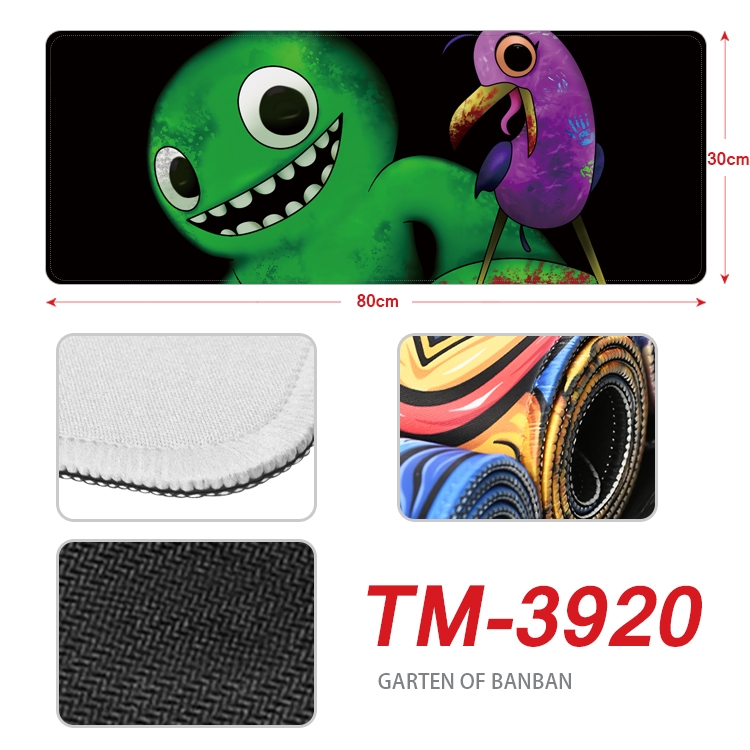 Garten of Banban Anime peripheral new lock edge mouse pad 80X30cm  TM-3920