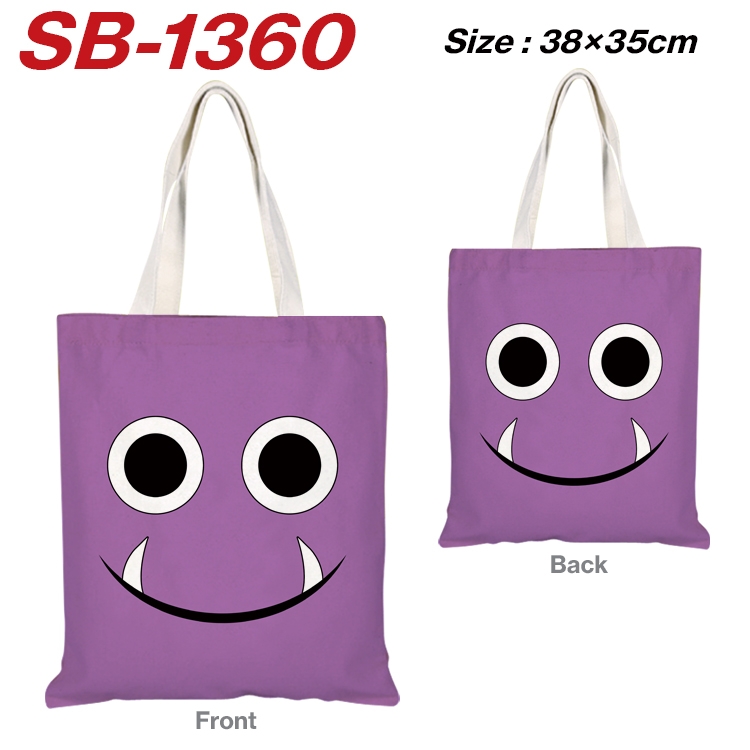 Garten of Banban Anime Canvas Handheld Shoulder Bag Handbag Shopping Bag 38X35CM SB-1360