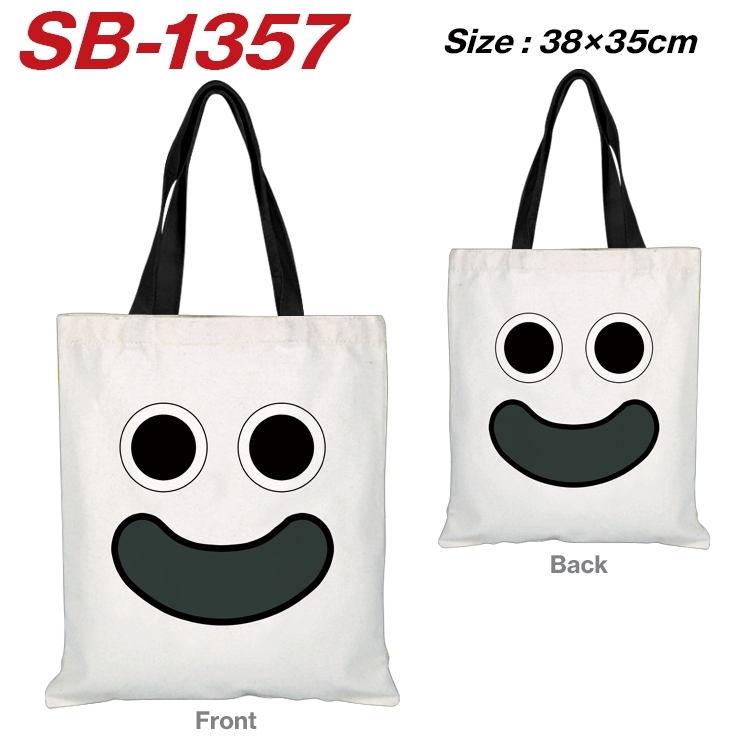 Garten of Banban Anime Canvas Handheld Shoulder Bag Handbag Shopping Bag 38X35CM SB-1357