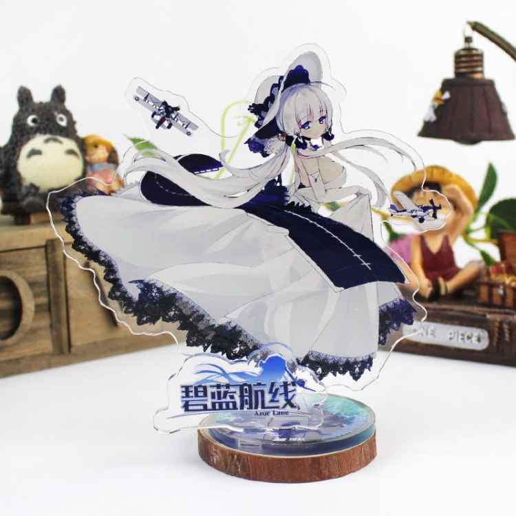 Azur Lane Anime characters acrylic Standing Plates Keychain 16cm