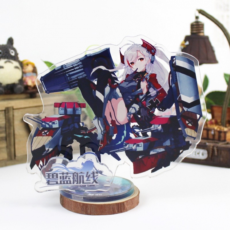 Azur Lane Anime characters acrylic Standing Plates Keychain 16cm