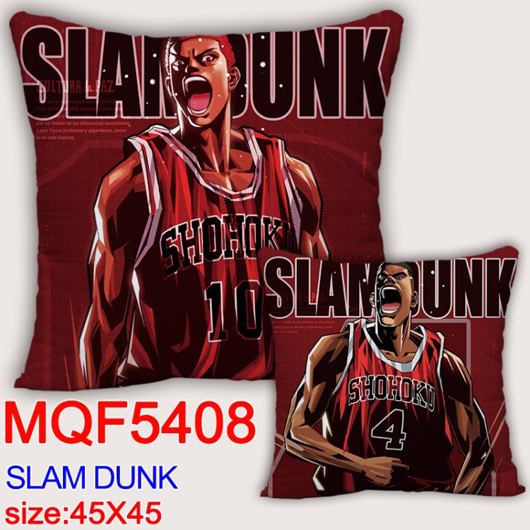 Slam Dunk  Anime square full-color pillow cushion 45X45CM NO FILLING  MQF-5408-3