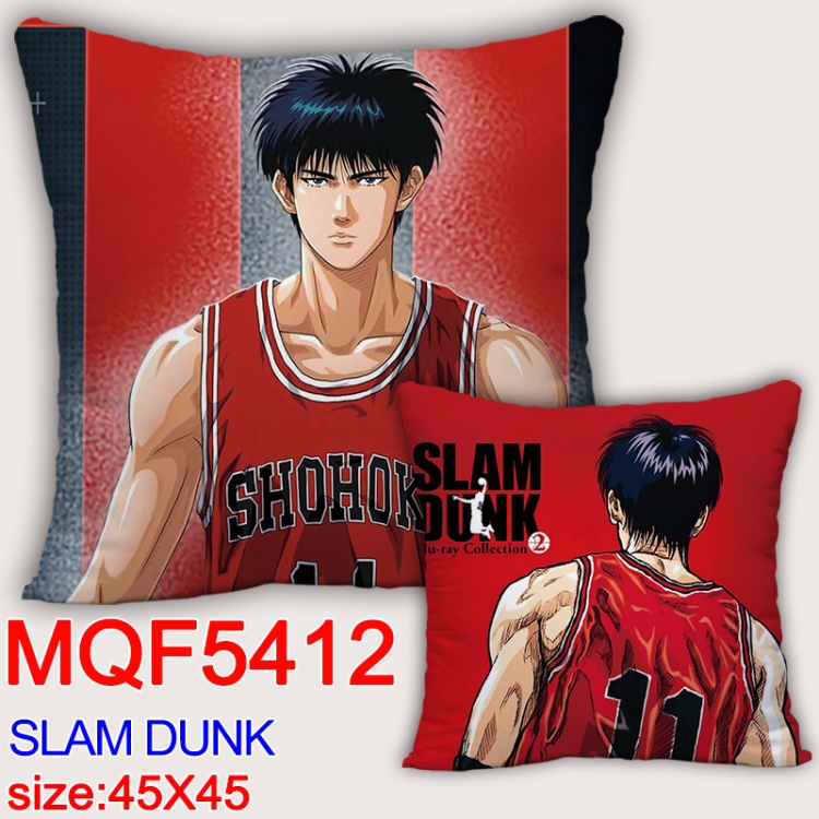 Slam Dunk  Anime square full-color pillow cushion 45X45CM NO FILLING  MQF-5412-3