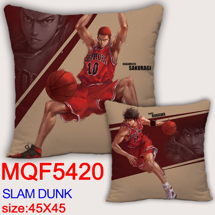 Slam Dunk  Anime square full-color pillow cushion 45X45CM NO FILLING MQF-5420-3