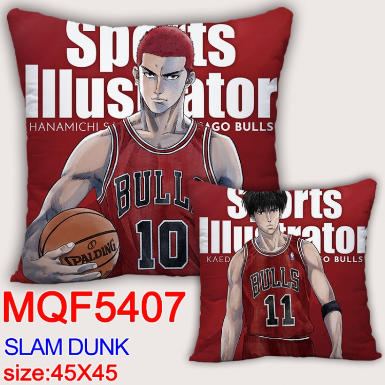 Slam Dunk  Anime square full-color pillow cushion 45X45CM NO FILLING MQF-5407-3