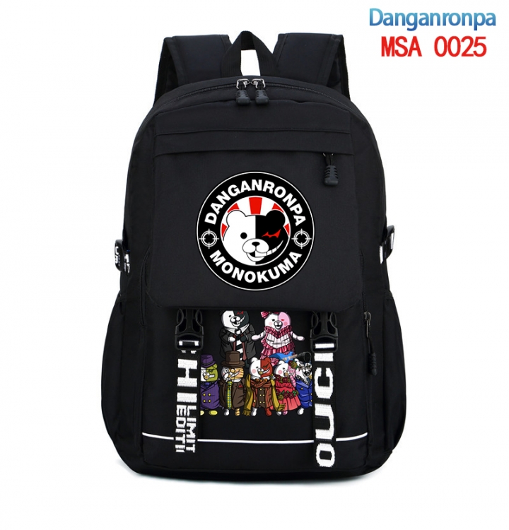 Dangan-Ronpa Animation trend large capacity travel bag backpack 31X46X14cm MSA-0025