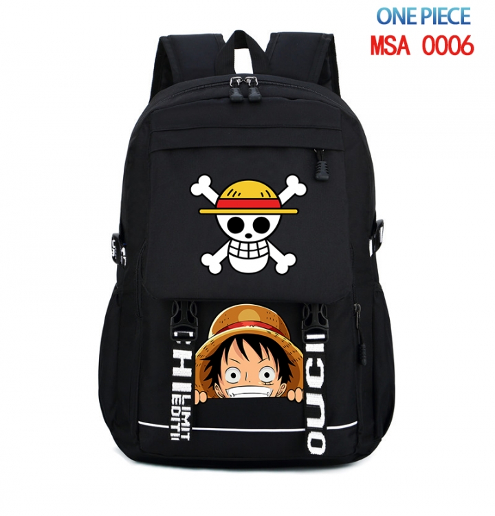 One Piece Animation trend large capacity travel bag backpack 31X46X14cm  MSA-0006