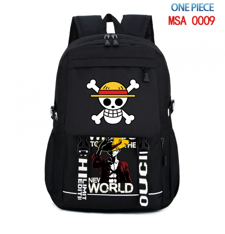 One Piece Animation trend large capacity travel bag backpack 31X46X14cm MSA-0009
