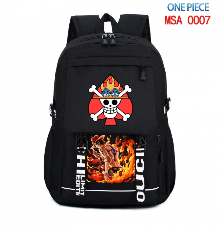 One Piece Animation trend large capacity travel bag backpack 31X46X14cm MSA-0007