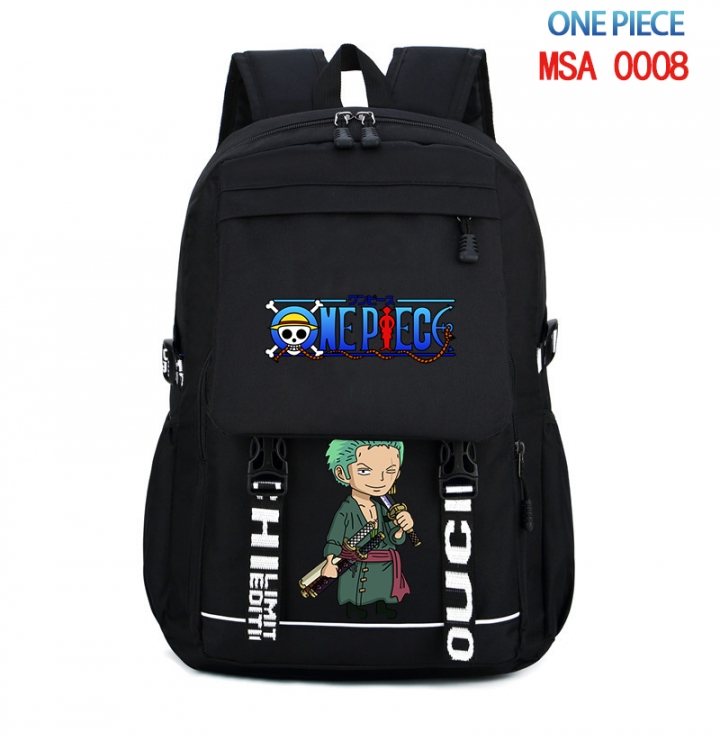 One Piece Animation trend large capacity travel bag backpack 31X46X14cm MSA-0008