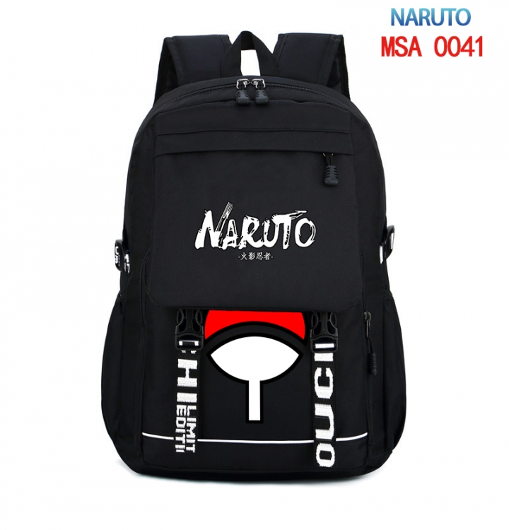 Naruto Animation trend large capacity travel bag backpack 31X46X14cm MSA-0041
