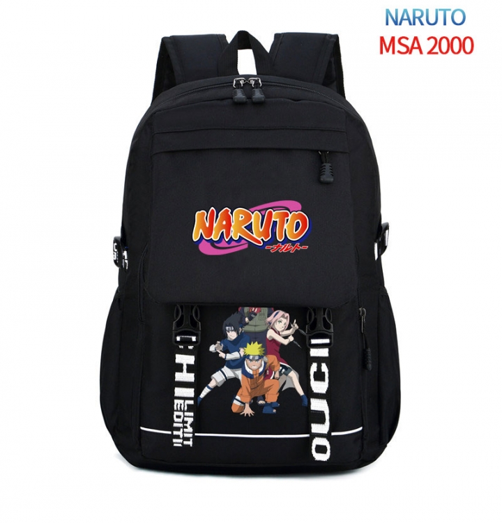 Naruto Animation trend large capacity travel bag backpack 31X46X14cm MSA-2000