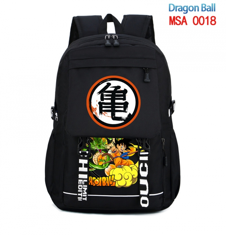 DRAGON BALL Animation trend large capacity travel bag backpack 31X46X14cm MSA-0018