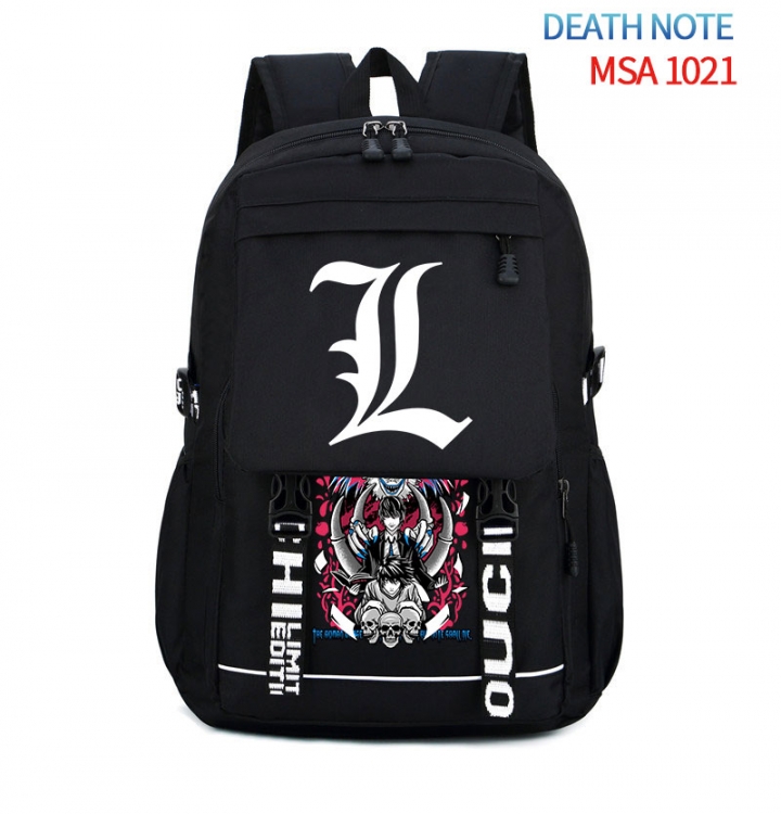 Death note Animation trend large capacity travel bag backpack 31X46X14cm MSA-1021