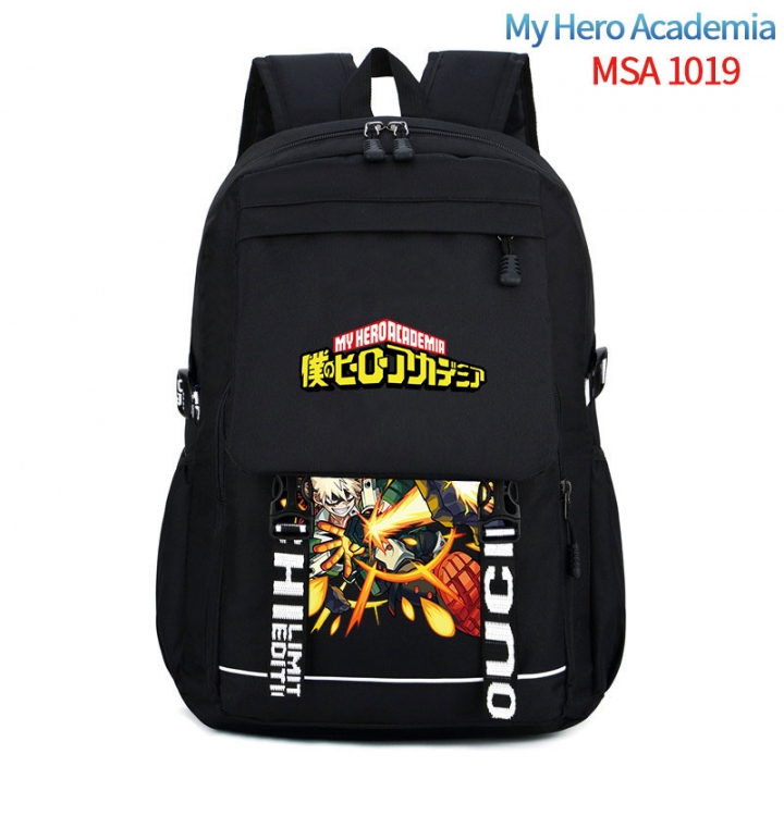 My Hero Academia Animation trend large capacity travel bag backpack 31X46X14cm MSA-1019