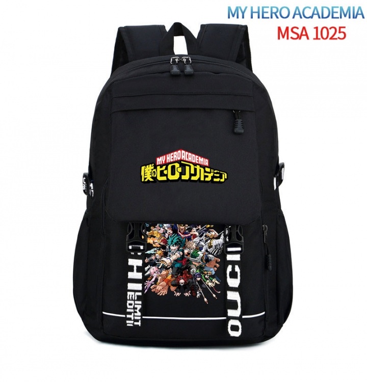 My Hero Academia Animation trend large capacity travel bag backpack 31X46X14cm  MSA-1025