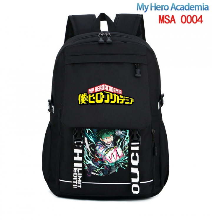 My Hero Academia Animation trend large capacity travel bag backpack 31X46X14cm MSA-0004