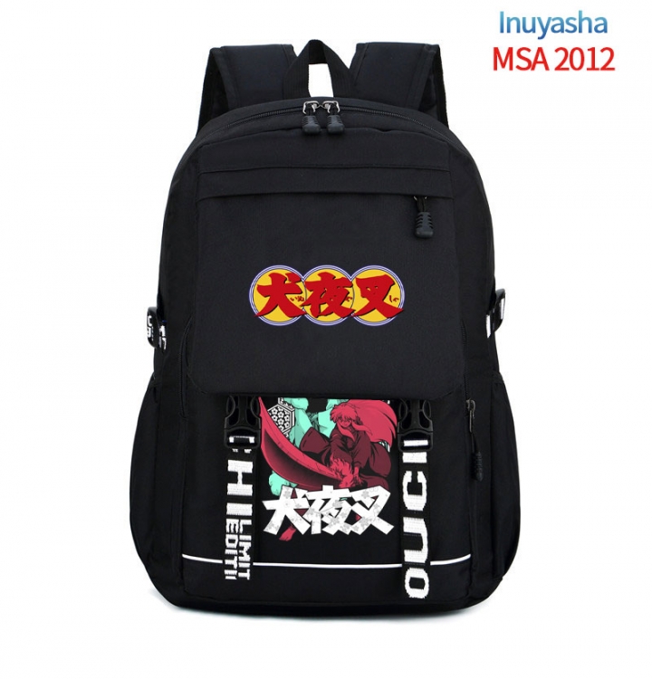 Inuyasha Animation trend large capacity travel bag backpack 31X46X14cm MSA-2012