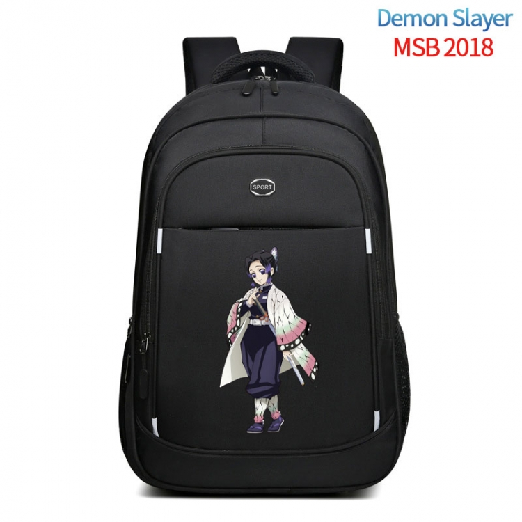 Demon Slayer Kimets Anime fashion Oxford noodle backpack backpack travel bag 35x21x55cm MSB-2018