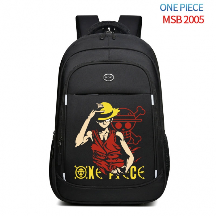 One Piece Anime fashion Oxford noodle backpack backpack travel bag 35x21x55cm MSB-2005