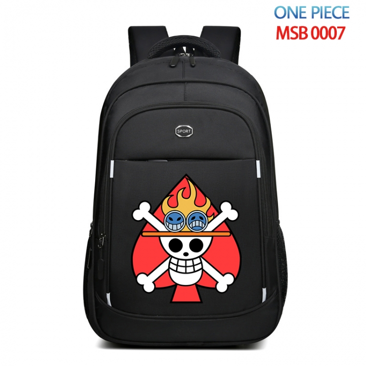 One Piece Anime fashion Oxford noodle backpack backpack travel bag 35x21x55cm MSB-0007
