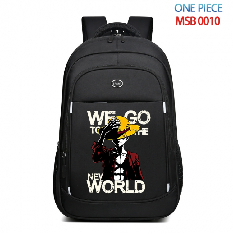 One Piece Anime fashion Oxford noodle backpack backpack travel bag 35x21x55cm  MSB-0010
