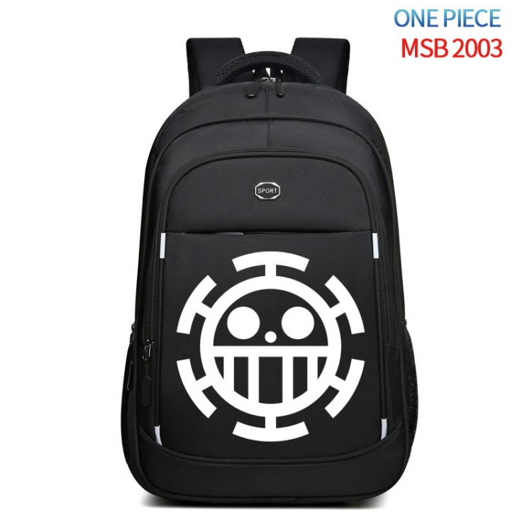 One Piece Anime fashion Oxford noodle backpack backpack travel bag 35x21x55cm  MSB-2003