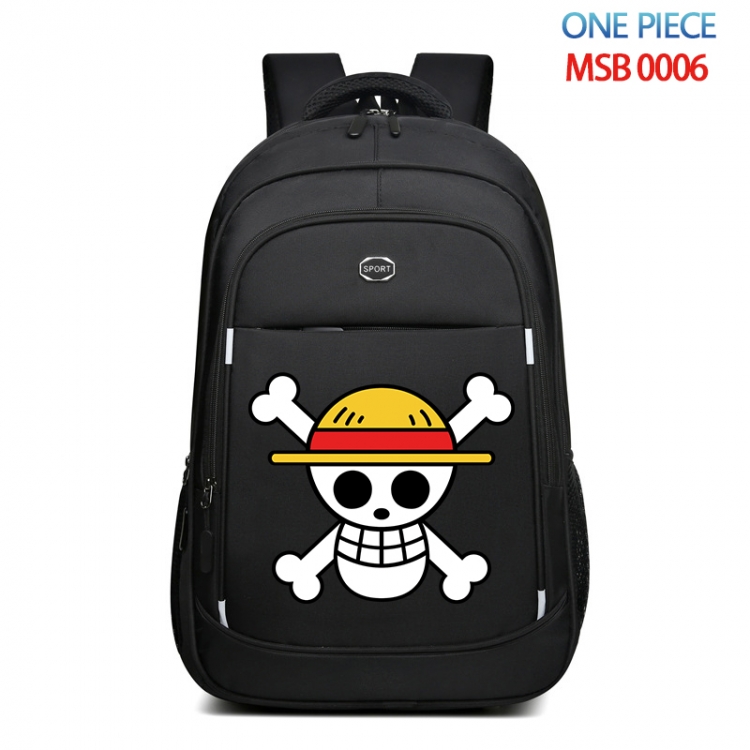 One Piece Anime fashion Oxford noodle backpack backpack travel bag 35x21x55cm MSB-0006