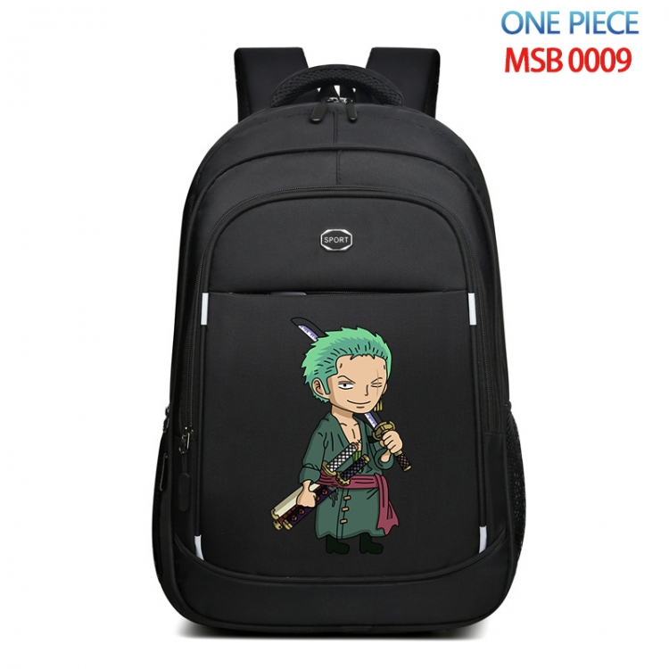 One Piece Anime fashion Oxford noodle backpack backpack travel bag 35x21x55cm  MSB-0009