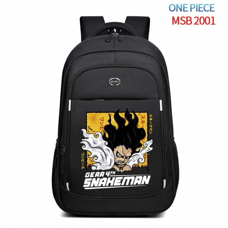 One Piece Anime fashion Oxford noodle backpack backpack travel bag 35x21x55cm MSB-2001
