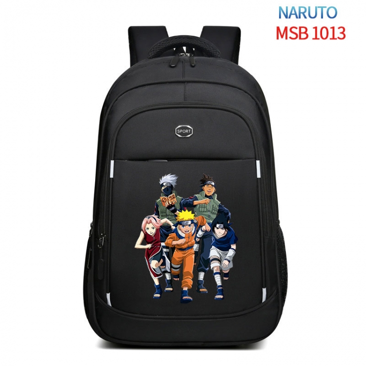 Naruto Anime fashion Oxford noodle backpack backpack travel bag 35x21x55cm MSB-1013