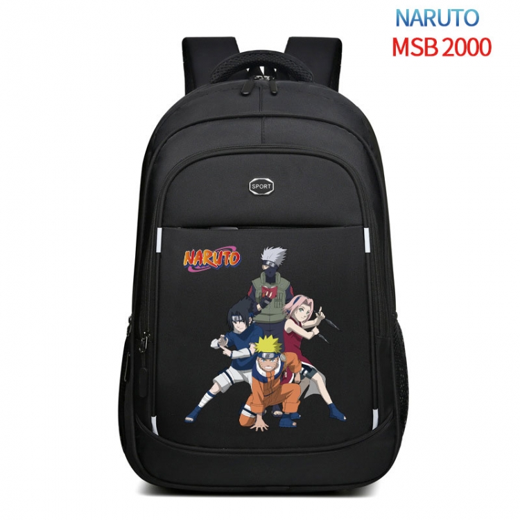 Naruto Anime fashion Oxford noodle backpack backpack travel bag 35x21x55cm  MSB-2000
