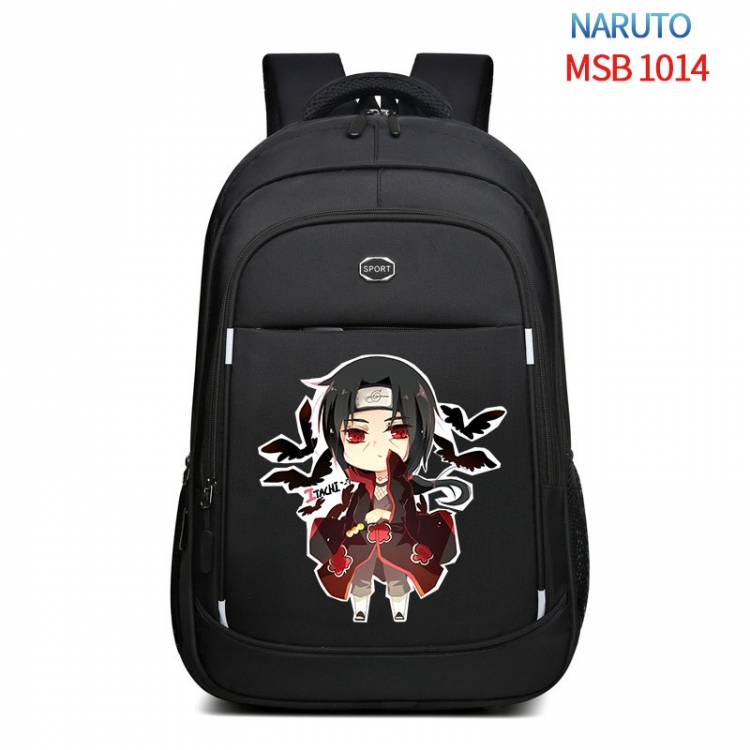 Naruto Anime fashion Oxford noodle backpack backpack travel bag 35x21x55cm MSB-1014
