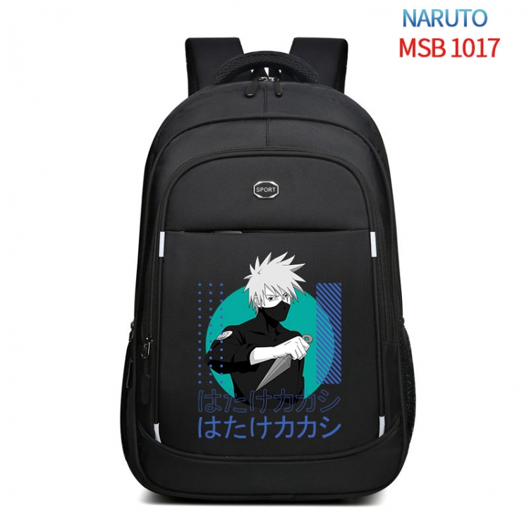 Naruto Anime fashion Oxford noodle backpack backpack travel bag 35x21x55cm MSB-1017