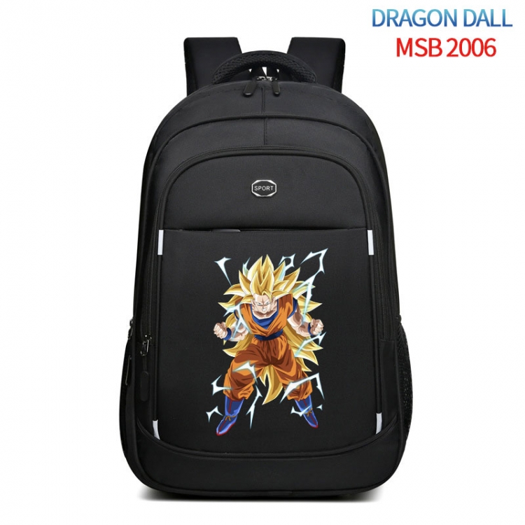 DRAGON BALL Anime fashion Oxford noodle backpack backpack travel bag 35x21x55cm