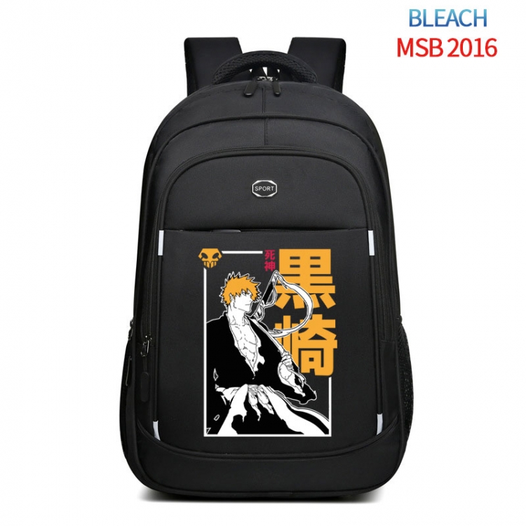 Bleach Anime fashion Oxford noodle backpack backpack travel bag 35x21x55cm MSB-2016