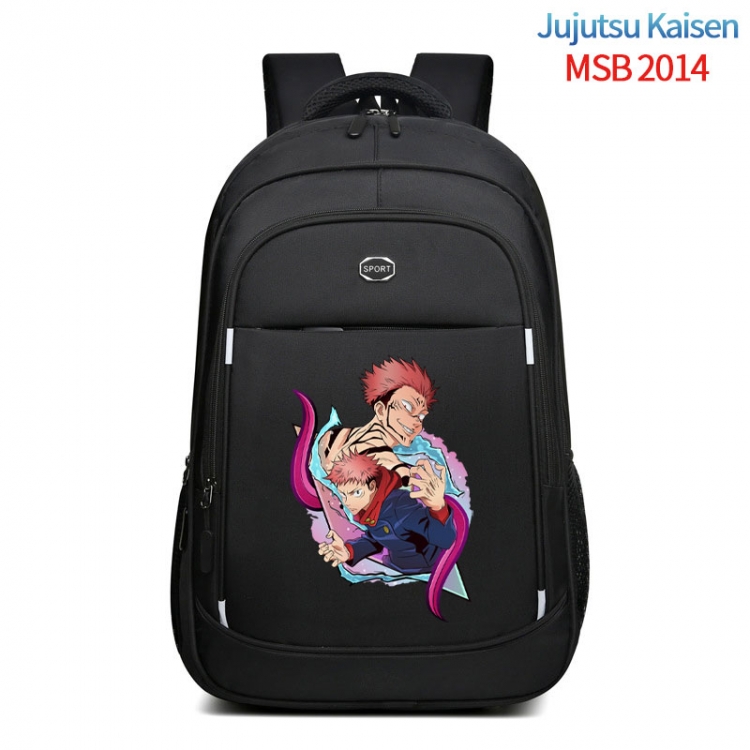 Jujutsu Kaisen Anime fashion Oxford noodle backpack backpack travel bag 35x21x55cm MSB-2014