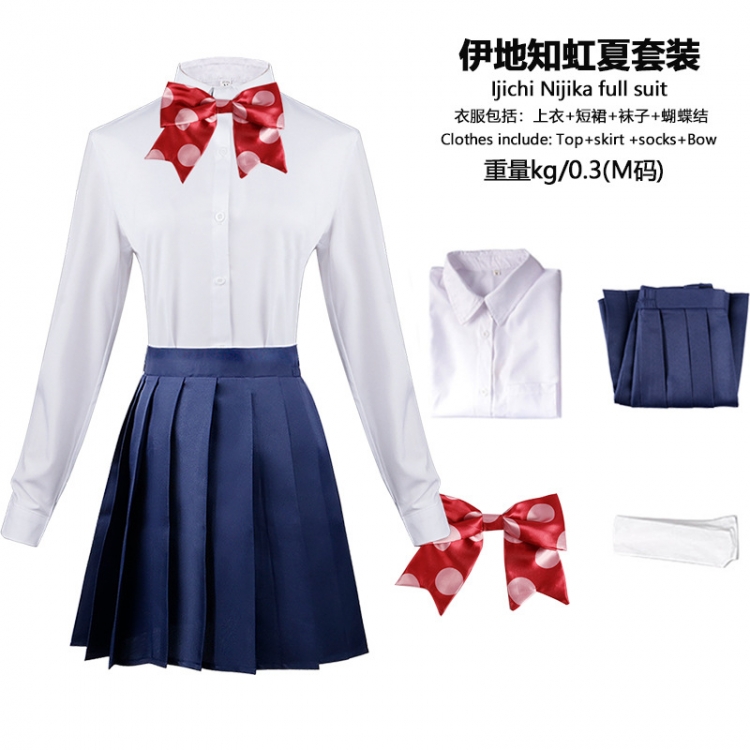 Bocchi the Rock  anime cosplay costume  from S to 2XL price for 2 pcs