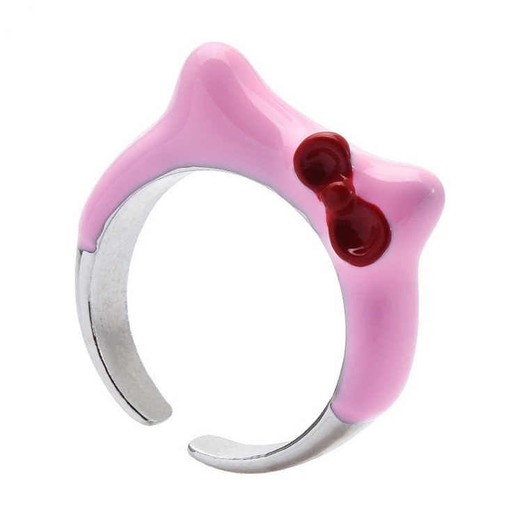 sanrio Decorative metal ring COS ring OPP packaging price for 5 pcs