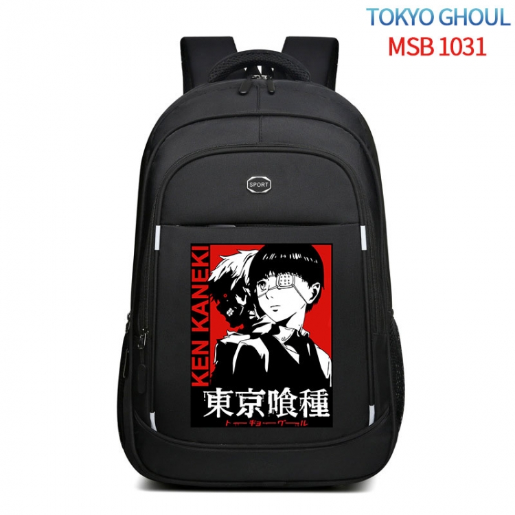 Tokyo Ghoul Anime fashion Oxford noodle backpack backpack travel bag 35x21x55cm MSB-1031