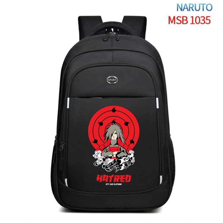 Naruto Anime fashion Oxford noodle backpack backpack travel bag 35x21x55cm  MSB-1035