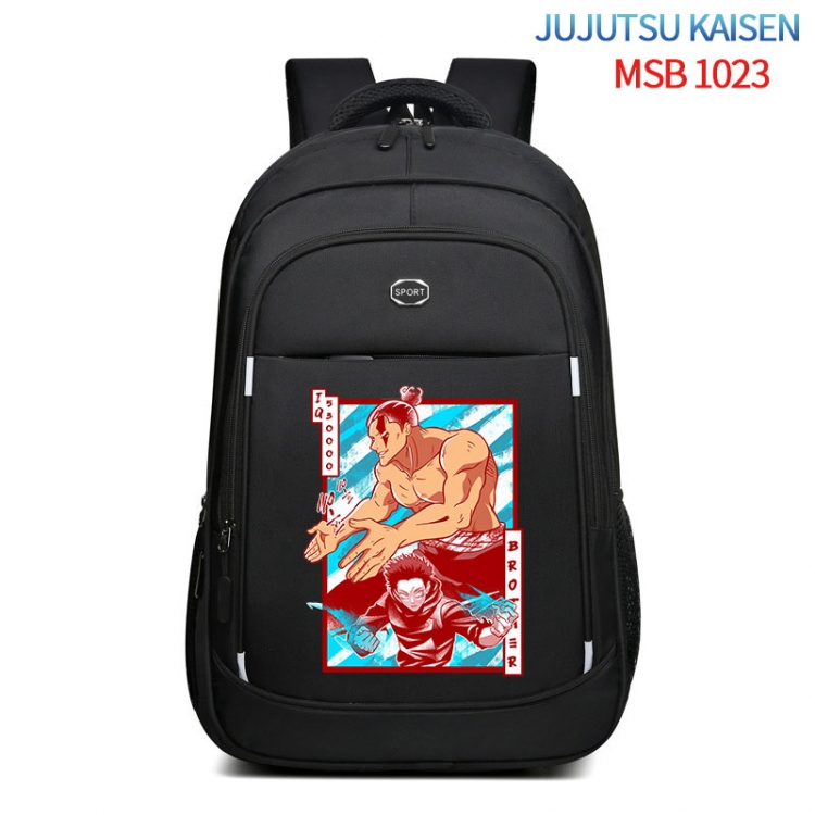 Jujutsu Kaisen Anime fashion Oxford noodle backpack backpack travel bag 35x21x55cm MSB-1023